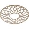 Ekena Millwork Cannes Wood Fretwork Pierced Ceiling Medallion, Hickory, 38"OD x 13"ID x 3/8"T CMWP38X38X0375CNHI - alternate 3